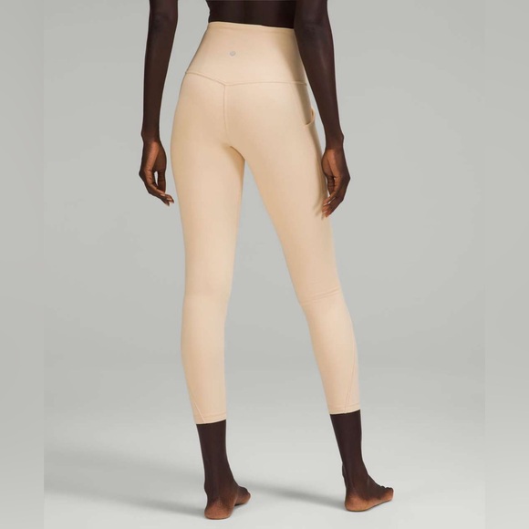lululemon Align HR Pant 25" with Pockets - Prosecco - Picture 2 of 4